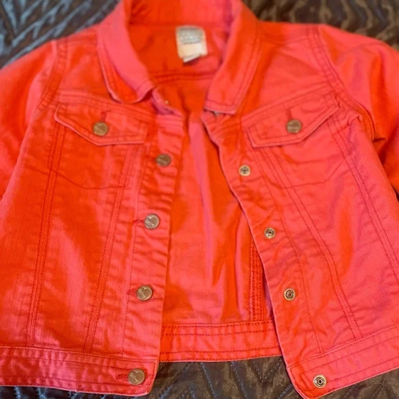 EUC Old Navy Denim Jacket 5T - Picture 2 of 4